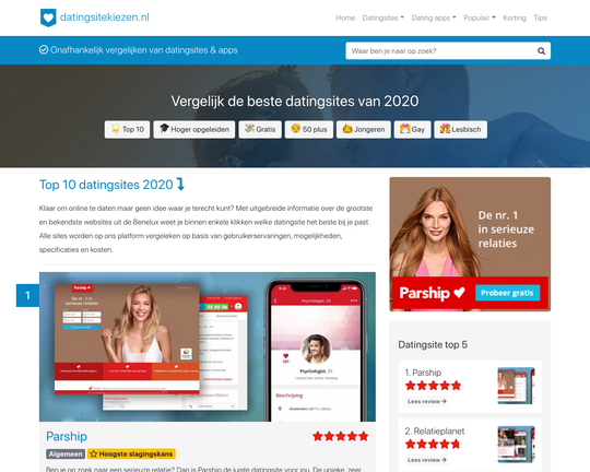 Datingsite Kiezen Logo