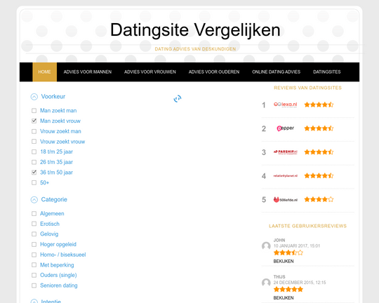 Vergelijk Datingsites Logo